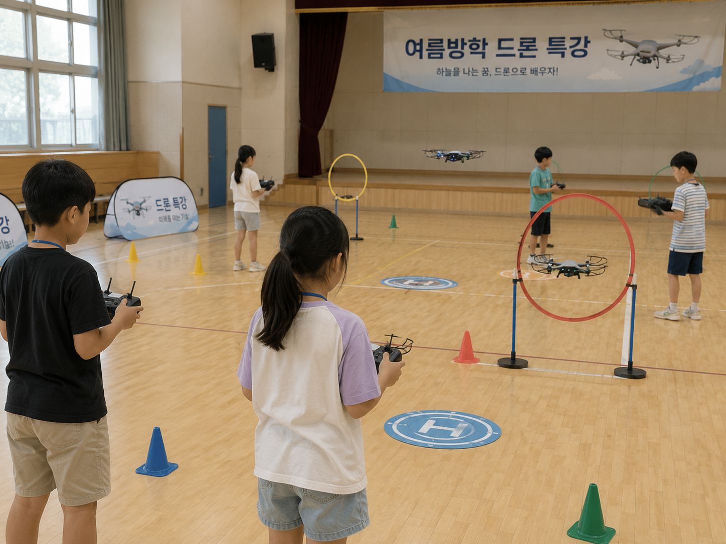 여름방학 드론 챌린지 캠프 이미지